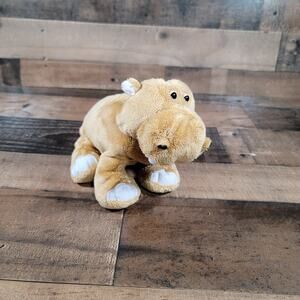 Ganz Webkinz Mud Hippo Plush Stuffed Animal Brown 10" Soft Toy